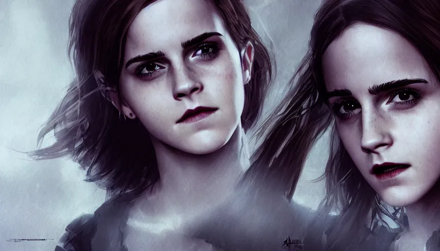 Image similar to Emma Watson is a vampire, hyperdetailed, artstation, cgsociety, 8k