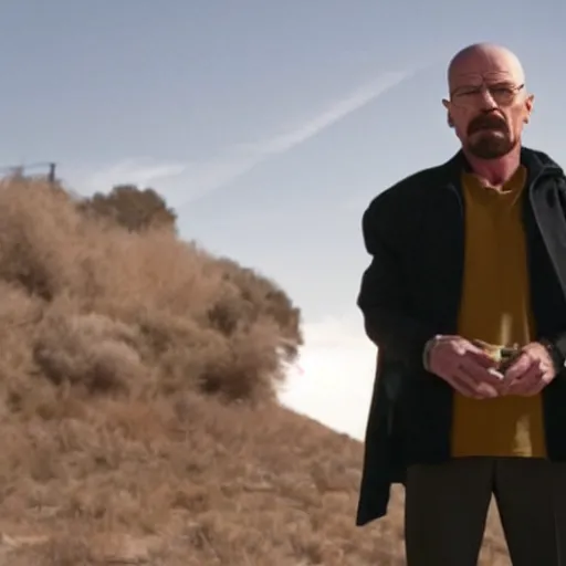 Image similar to walter white as tony stark