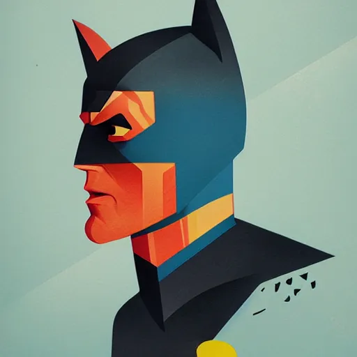 Image similar to Batman profile picture by Sachin Teng, asymmetrical, Organic Painting , Matte Painting, geometric shapes, hard edges, graffiti, street art:2 by Sachin Teng:4