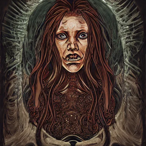 Prompt: a portrait of an eldritch horror