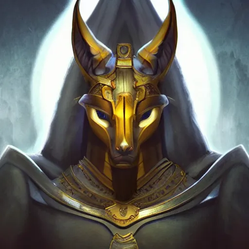 Prompt: “Anubis, game character art, High Definition, high detail, 8k, Character Design, Character art, Concept art,hyperrealistic , photorealistic , hyperdetailed, athmospheric, dreamy, mystical, cinematic lights, atmospheric, 8Krealistic, wide angle, wide shot, dramatic light, trending on artstation, hyper detailed, CGsociety, hypermaximalist, golden ratio, centered image, environmental key art, octane render, weta digital, ray trace, lifelike”