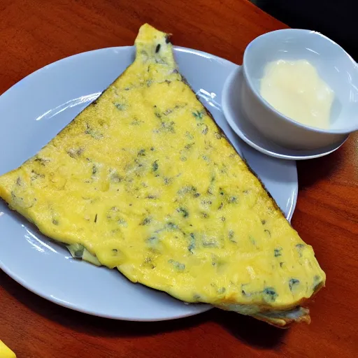 Image similar to omelette du fromage