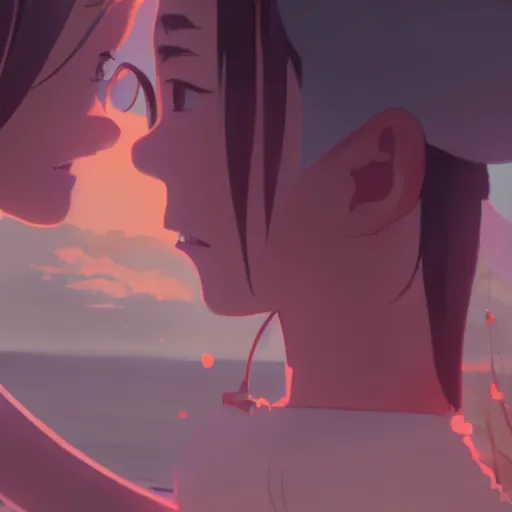 Image similar to tis better to have loved and lost than never to have loved at all, detailed, cory loftis, james gilleard, atey ghailan, makoto shinkai, goro fujita, studio ghibli, rim light, exquisite lighting, clear focus, very coherent, plain background