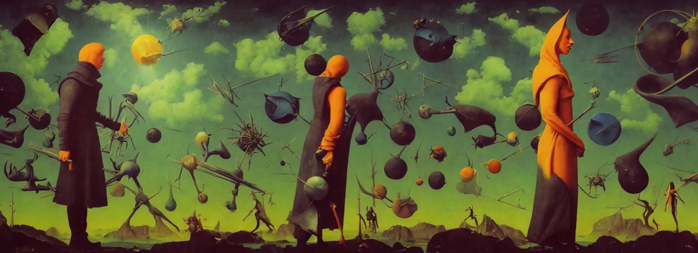 Image similar to full - body surreal colorful celestial rpg character concept art anatomy, action pose, very coherent and colorful high contrast masterpiece by norman rockwell franz sedlacek hieronymus bosch dean ellis simon stalenhag rene magritte gediminas pranckevicius, dark shadows, sunny day, hard lighting, reference sheet white! background