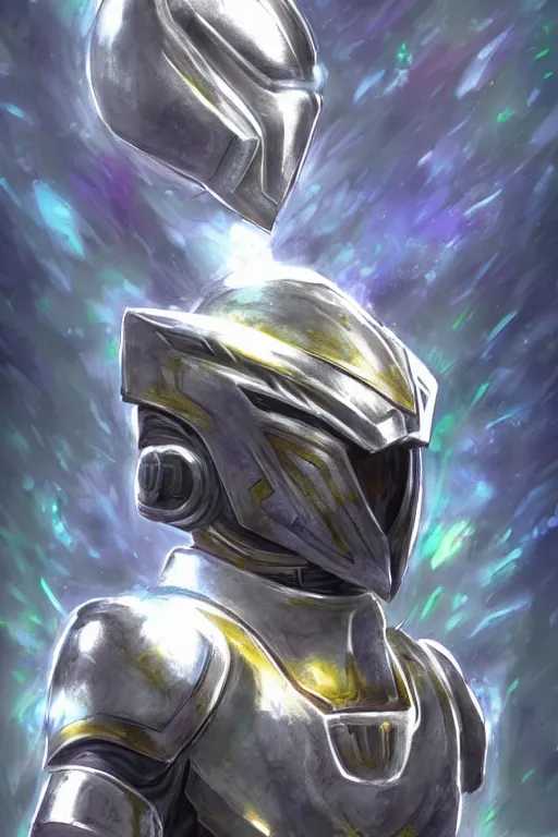 Image similar to helmet armor guardian destiny in witch queen illumination ray tracing hdr fanart arstation by sung choi robot ninja mask and eric pfeiffer and gabriel garza and casper konefal