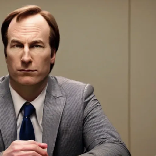 Image similar to bob odenkirk as phoenix wright ace attorney