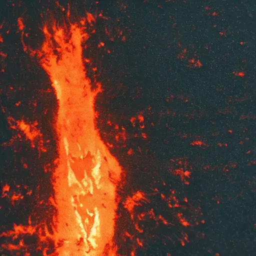 Image similar to photograph of the world burning in flames