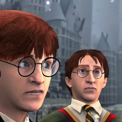 Image similar to harry potter ron weasly gta 3 npc