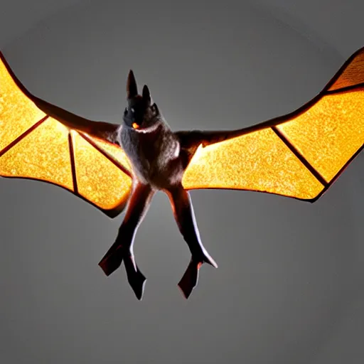 Image similar to Photo of a lighting bat