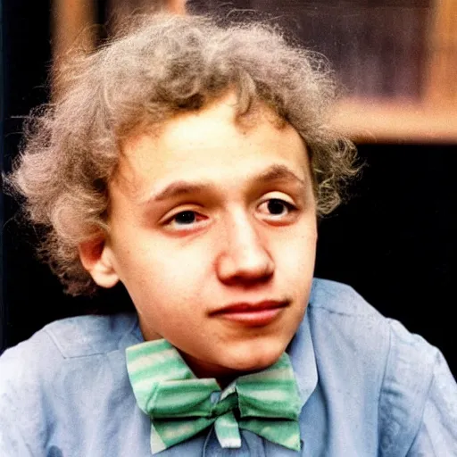 Prompt: young einstein