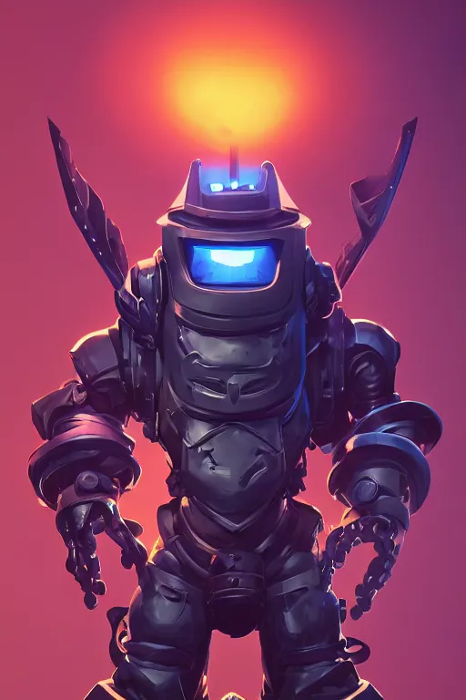 Image similar to epic mask helmet robot ninja portrait stylized as fornite style game design fanart by concept artist gervasio canda, behance hd by jesper ejsing, by rhads, makoto shinkai and lois van baarle, ilya kuvshinov, rossdraws global illumination radiating a glowing aura global illumination ray tracing hdr render in unreal engine 5