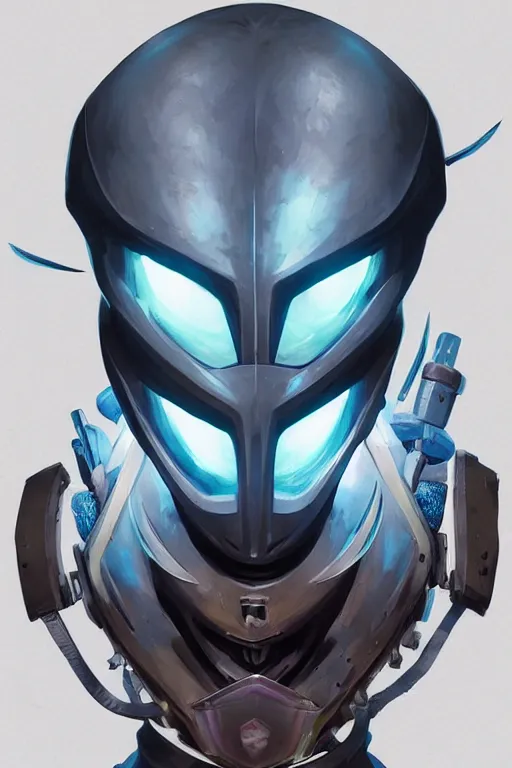 Image similar to epic mask helmet robot ninja portrait stylized as fornite style game design fanart by concept artist gervasio canda, behance hd by jesper ejsing, by rhads, makoto shinkai and lois van baarle, ilya kuvshinov, rossdraws global illumination radiating a glowing aura global illumination ray tracing hdr render in unreal engine 5