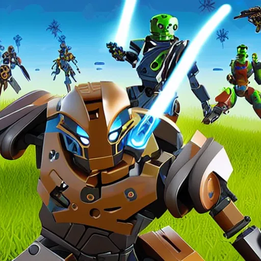 Image similar to bionicle in fortnite