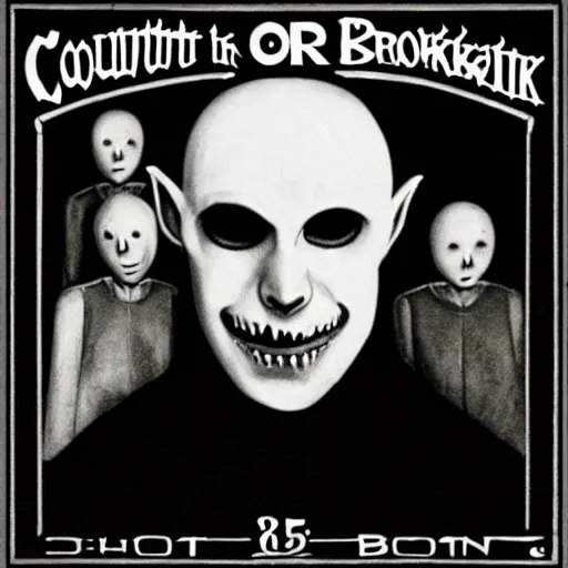 Image similar to count orlok ska band album cover