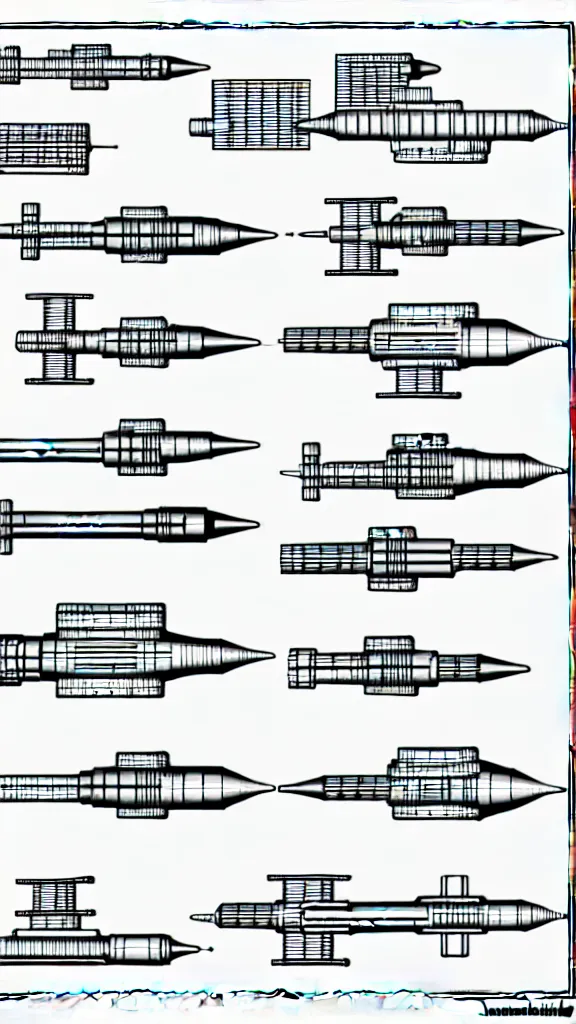 Prompt: technical diagrams of realistic military electronics, intricate line art centered golden rule 300dpi