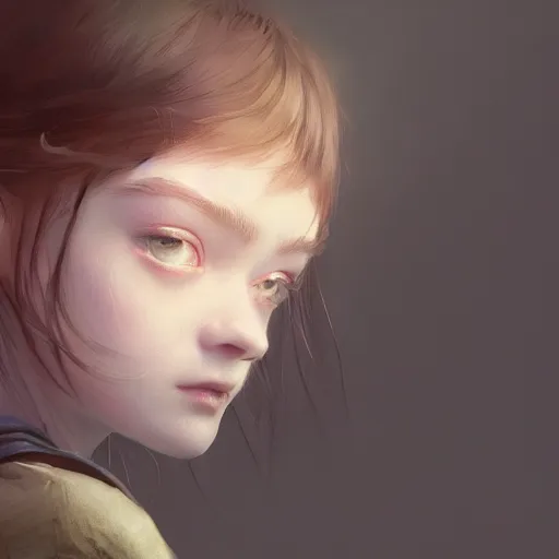 Prompt: a highly detailed epic cinematic concept art CG render digital painting artwork: 20-year-old Sadie Sink. By Greg Rutkowski, Ilya Kuvshinov, WLOP, Stanley Artgerm Lau, Ruan Jia and Fenghua Zhong, trending on ArtStation, subtle muted cinematic colors, made in Maya, Blender and Photoshop, octane render, excellent composition, cinematic atmosphere, dynamic dramatic cinematic lighting, precise correct anatomy, aesthetic, very inspirational, arthouse