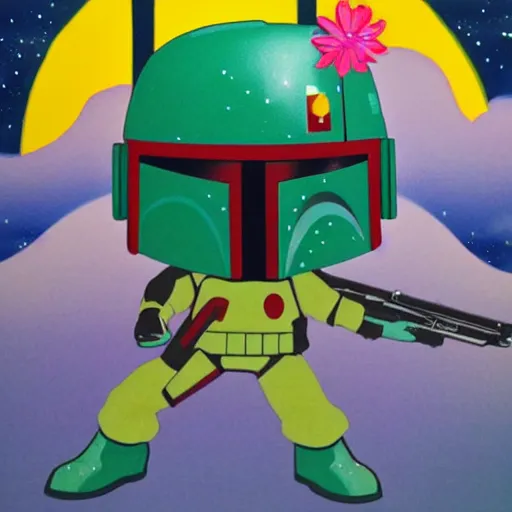 Image similar to boba fett by chiho aoshima