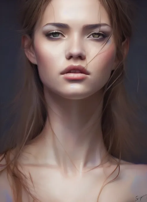 Image similar to top down photo of a gorgeous young woman in the style of stefan kostic, realistic, sharp focus, 8 k high definition, insanely detailed, intricate, elegant, art by stanley lau and artgerm