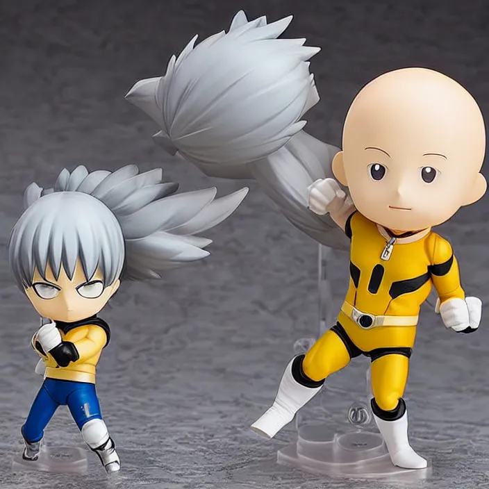 Image similar to Blast from One Punch Man, An anime Nendoroid of Blast From One Punch Man , figurine, detailed product photo