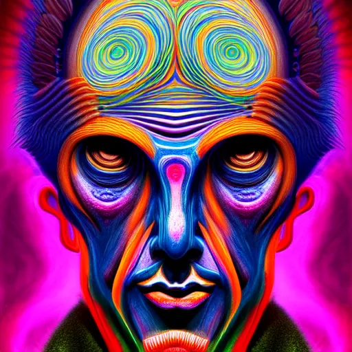 Prompt: An extremely psychedelic portrait of Groku, surreal, LSD, face, detailed, intricate, elegant, lithe, highly detailed, digital painting, artstation, concept art, smooth, sharp focus, illustration