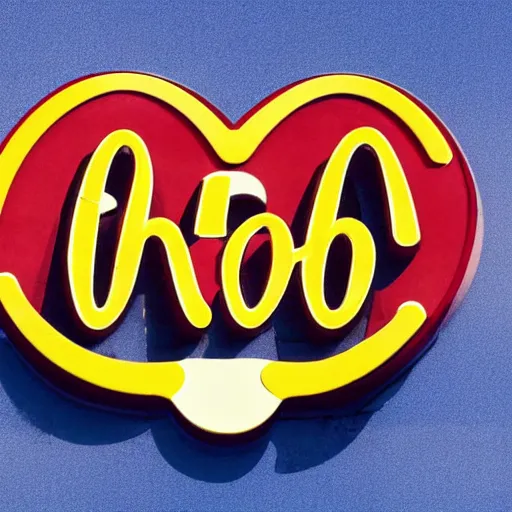 Image similar to Burger King Logo with McDonald written on it