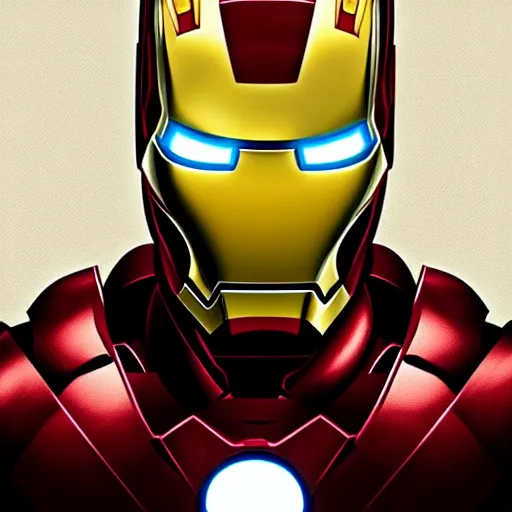 Image similar to iron man as a snake, artist, art, high quality, smooth,