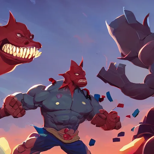 Image similar to hero world street sharks, behance hd by jesper ejsing, by rhads, makoto shinkai and lois van baarle, ilya kuvshinov, rossdraws global illumination