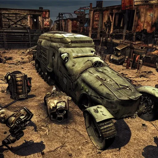 Prompt: a post-apocalyptic APC in the style of fallout in the style of mad-max in the style of metro:2033 trending on artstation deviantart Pinterest Photorealistic HD 8k highlights and shadow detailed High Resolution