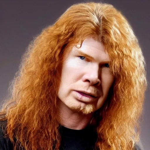 Prompt: dave mustaine's hair product