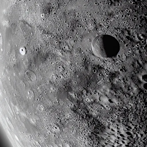 Image similar to exploding planet earth, photo taken from the moon, arbitrary