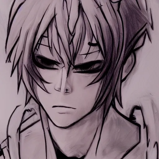 Image similar to extremely detailed realistic art of the personification of hatred