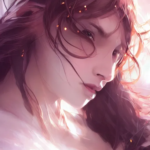 Image similar to crystal ring by Stanley Artgerm Lau, WLOP, Rossdraws, James Jean, Andrei Riabovitchev, Marc Simonetti, Yoshitaka Amano, ArtStation, CGSociety,