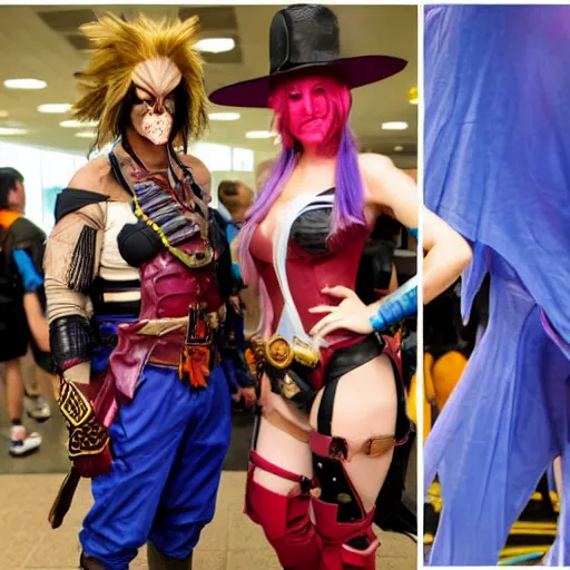 Image similar to photos of cosplayers at dragoncon