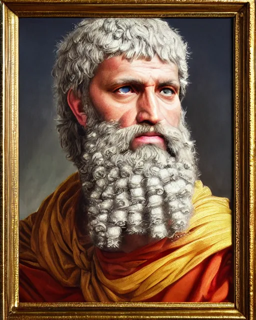Prompt: oil painting portrait of lucius cornelius sulla, high production value, intricate details, high resolution, hdr, high definition, masterpiece, realistic, ultrarealistic, highly detailed, hd, sharp focus, non blurry, sharp, smooth