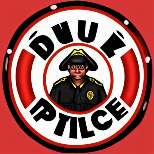 Image similar to “Donut police officer, digital art, 4k, award winning”