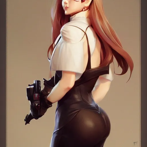 Image similar to sage ( valorant ), wearing a bunny suit, cg animation, riot entertainment, long ponytail black hair, realistic, character select portrait, by artgerm, greg rutkowski, alphonse mucha, 3 d, pixiv, full body