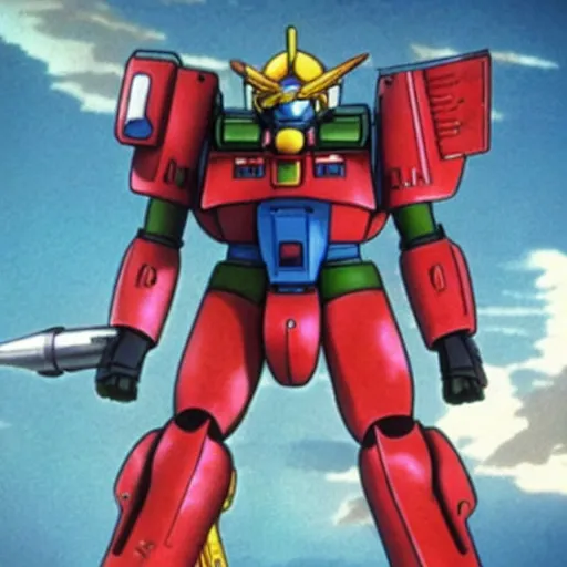 Image similar to zaku ii, from mobile suit gundam ( 1 9 7 9 anime )