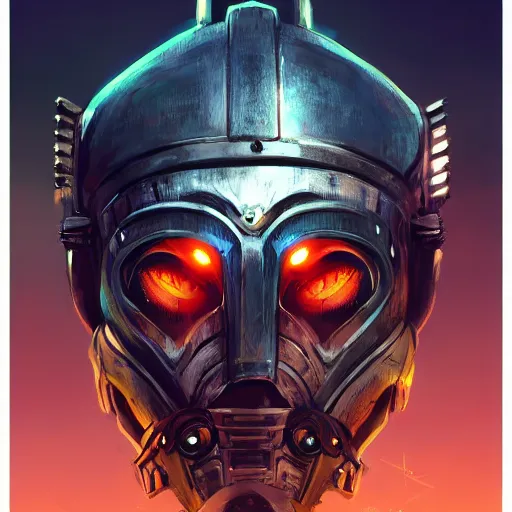 Image similar to cyberpunk viking helmet mask warrior goddess robot ninja fantasy, art gta 5 cover, official fanart behance hd artstation by jesper ejsing, by rhads, makoto shinkai and lois van baarle, ilya kuvshinov, ossdraws