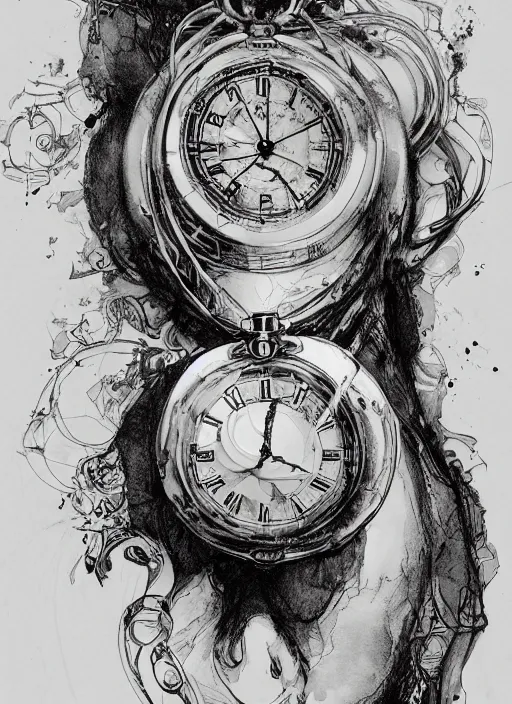 Drawing Broken watch by SammiLoczy93  OurArtCorner