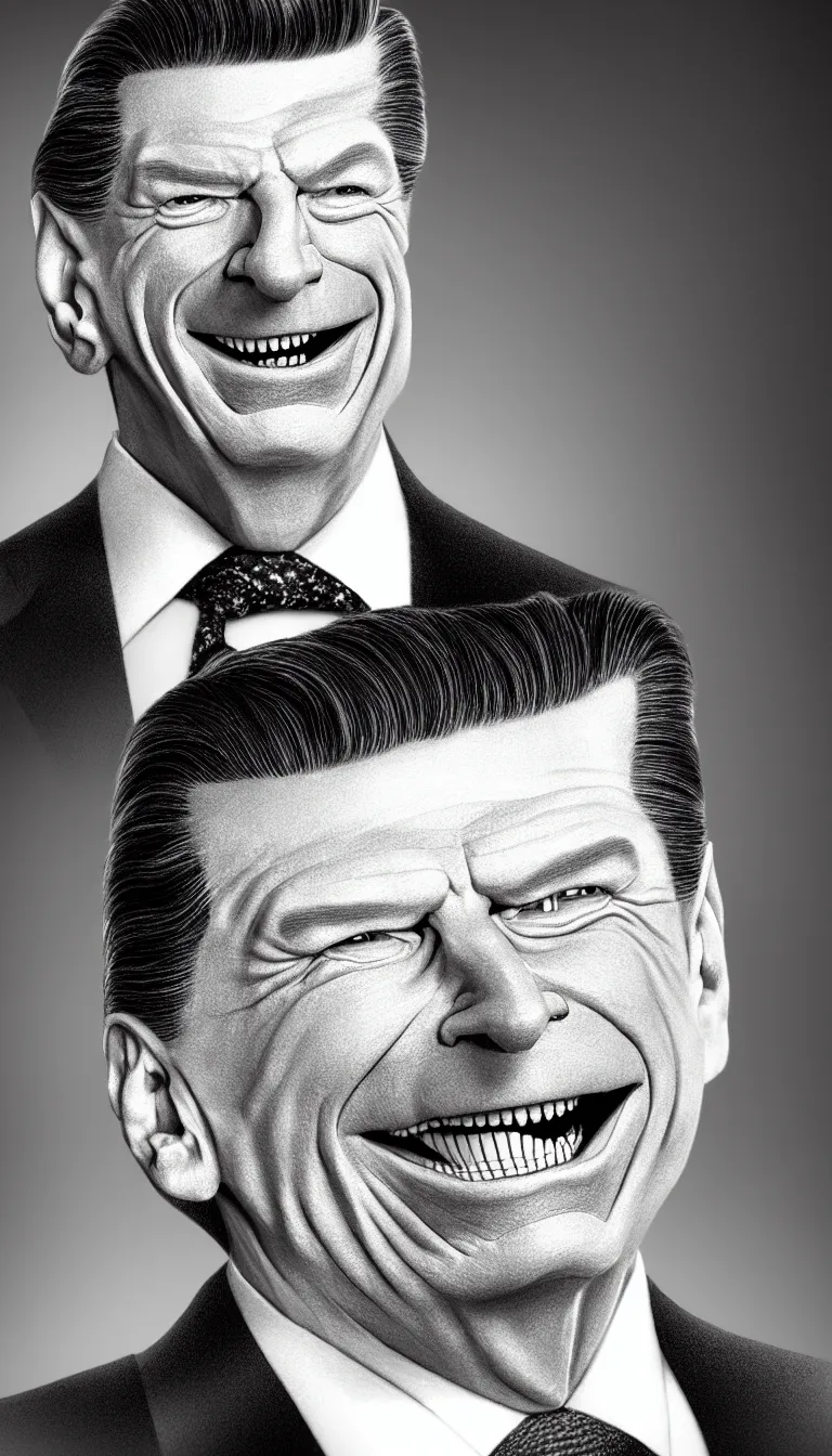 Prompt: a breathtaking 3 d pencil drawing of an incommensurable, malevolent vince mcmahon in his mid forties, king of capitalism, smiling smugly, light bends to him, saturated colors, digital art, catalogue raisonne, autodesk maya, cinema 4 d, hyperrealism, ultra detailed, hyper luxurious, by jarid mayo