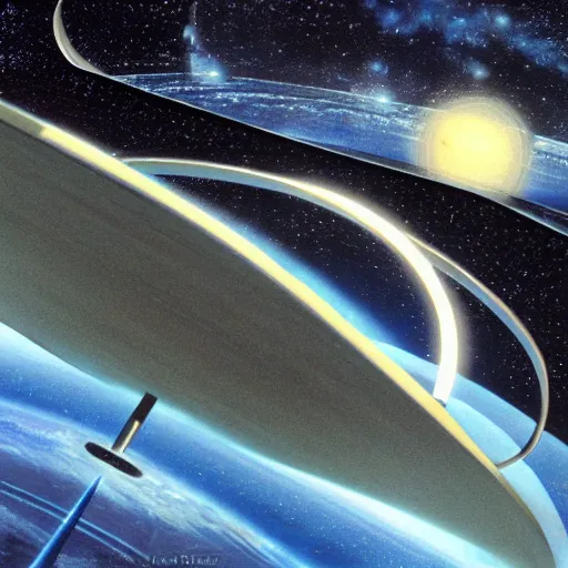 Image similar to ringworld by Larry Niven