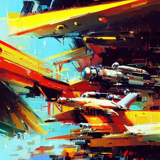 Image similar to painting in the style of john berkey w 8 3 2