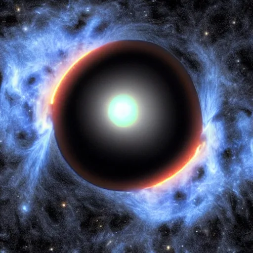 Prompt: Tiny BlackHole Earths inner Core