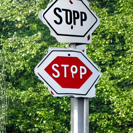 Image similar to a stop sign