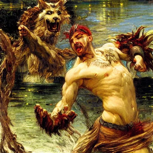 Image similar to fenrir frederick arthur bridgman