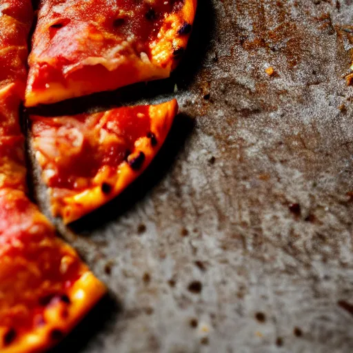 Prompt: a pepperoni pizza, cookbook photo, closeup, bokeh