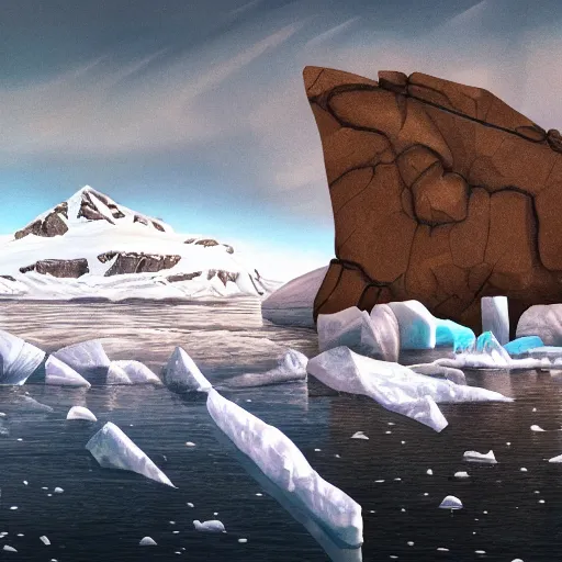 Image similar to epic masterpiece Antarctica superhuman origin mythos inscribed on ice, cinematic, establishing shot, extremely high detail, photorealistic, cinematic lighting, intricate line drawings, 8k resolution