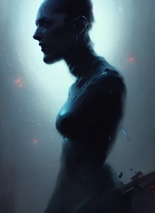 Image similar to portrait of the creaming void by greg rutkowski