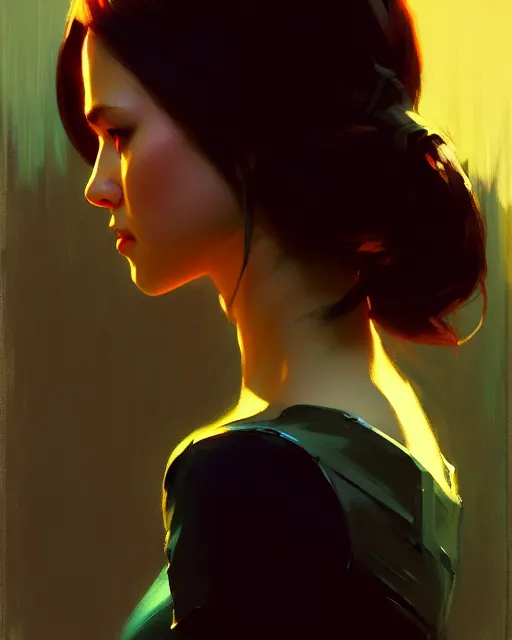 Image similar to a potrait of a human rogue, fine details. night setting. realistic shaded lighting poster by ilya kuvshinov katsuhiro, artgerm, jeremy lipkin and michael garmash, unreal engine, radiant light, detailed and intricate environment, digital art, trending on art station