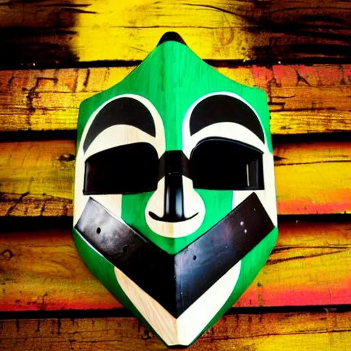 Image similar to jet set radio wooden mask